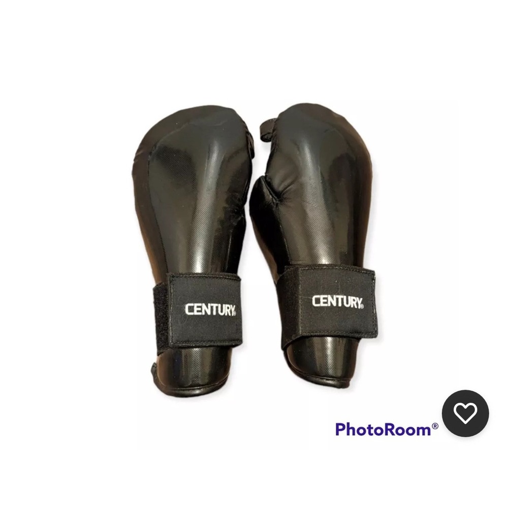 Century Martial Arts Academy Sparring Gloves Adult Size Small, Black‎